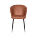 LABEL51 Eetkamerstoel Wave Cognac Microvezel 58x60x85 cm-Eetkamerstoelen-LABEL51