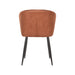 LABEL51 Eetkamerstoel Wave Cognac Microvezel 58x60x85 cm-Eetkamerstoelen-LABEL51