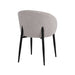 Eetkamerstoel Yuki - Naturel - Royal Boucle - Taupe Metalen Frame-Eetkamerstoelen-LABEL51
