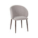 LABEL51 Eetkamerstoel Yuki - Naturel - Royal Boucle - Walnoot Houten...-Eetkamerstoelen-LABEL51