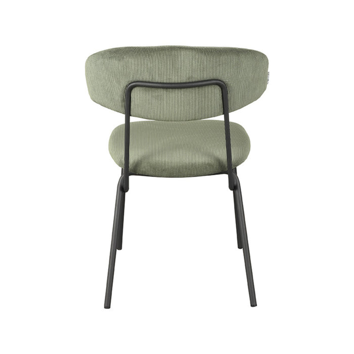 LABEL51 Eetkamerstoel Zack - Forest - Ribcord-Eetkamerstoelen-LABEL51