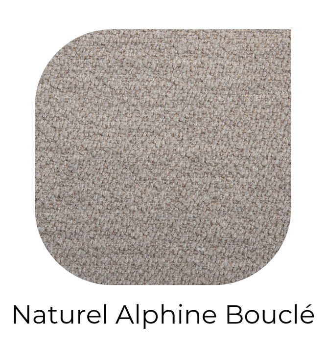 LABEL51 Eetkamerstoel Zack Naturel Boucle 53x59x79 cm-Eetkamerstoelen-LABEL51