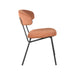 LABEL51 Eetkamerstoel Zack - Rust - Ribcord - Zwart Metalen Frame-Eetkamerstoelen-LABEL51