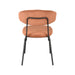 LABEL51 Eetkamerstoel Zack - Rust - Ribcord - Zwart Metalen Frame-Eetkamerstoelen-LABEL51