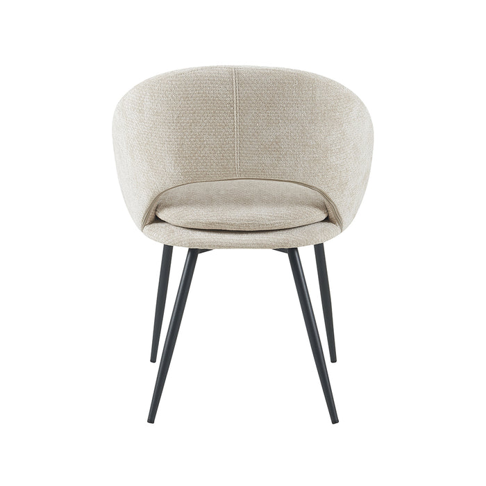Eetkamerstoel Zohra - Naturel - Elite-Eetkamerstoelen-LABEL51