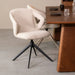 LABEL51 Eetkamerstoel Zurich - Naturel - Royal Boucle - Draaibaar-Eetkamerstoelen-LABEL51