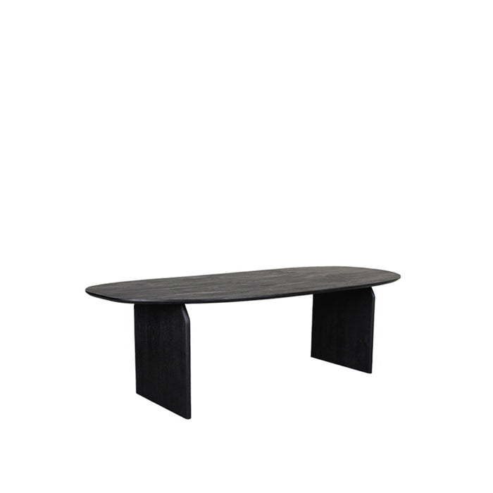 LABEL51 Eetkamertafel Cooper - Zwart - Mangohout - 210 cm-Eettafels-LABEL51