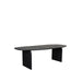LABEL51 Eetkamertafel Cooper - Zwart - Mangohout - 210 cm-Eettafels-LABEL51