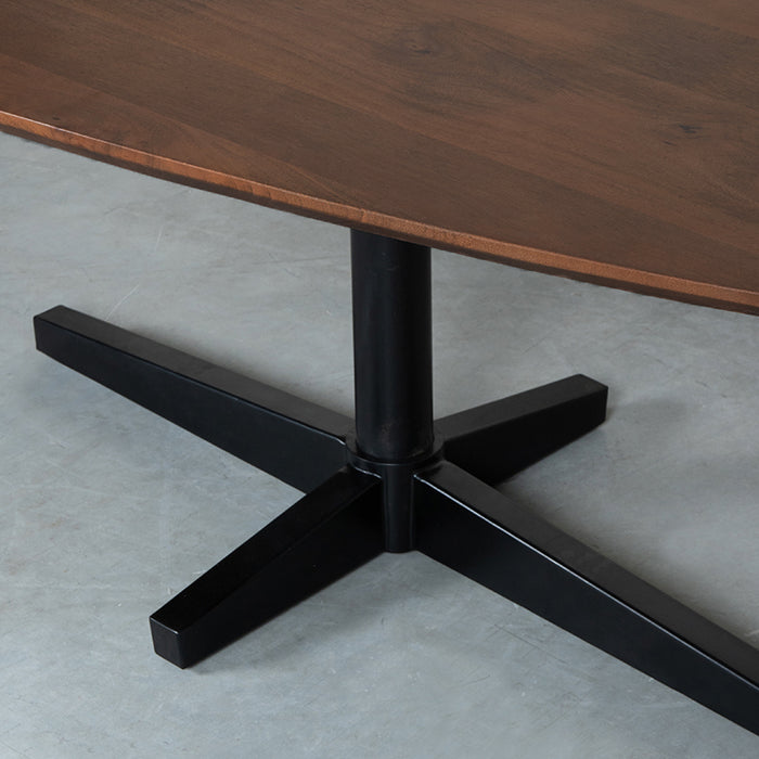 Eetkamertafel Rosie - Espresso - Mangohout - 260 cm - Organisch-Eettafels-LABEL51