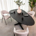 LABEL51 Eetkamertafel Rosie - Zwart - Mangohout - 220 cm-Eettafels-LABEL51