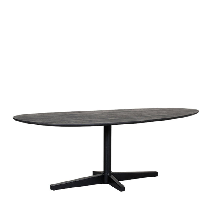 LABEL51 Eetkamertafel Rosie - Zwart - Mangohout - 260cm-Eettafels-LABEL51