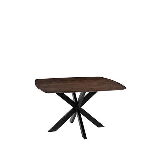 LABEL51 Eettafel Eetkamertafel Blake Espresso Mangohout 140x140 cm-Eettafels-LABEL51