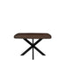 LABEL51 Eettafel Eetkamertafel Blake Espresso Mangohout 140x140 cm-Eettafels-LABEL51