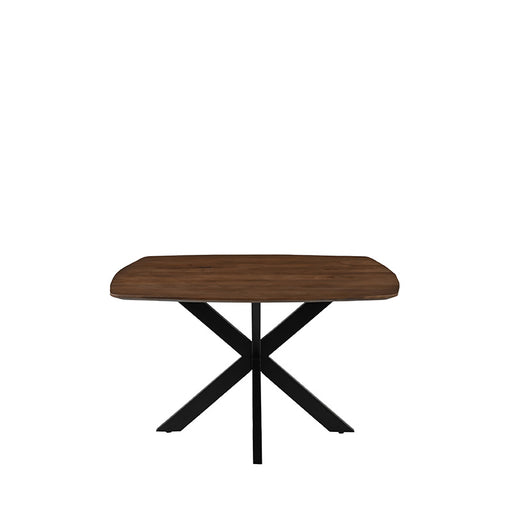 LABEL51 Eettafel Eetkamertafel Blake Nature Smooth Mangohout 130 cm Rond-Eetkamertafels-LABEL51