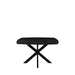 LABEL51 Eettafel Eetkamertafel Blake Zwart Mangohout 130 cm Rond-Eetkamertafels-LABEL51