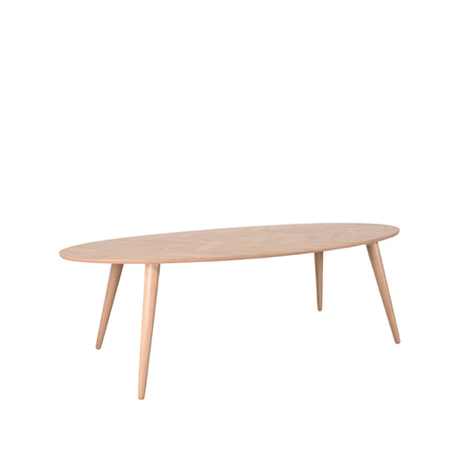 LABEL51 Eettafel Eetkamertafel Ines Naturel Eiken 240 cm Ovaal-Eettafels-LABEL51