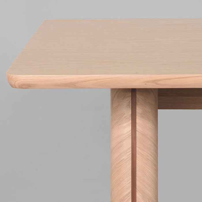 LABEL51 Eettafel Eetkamertafel Jule Naturel Eiken 210 cm 210x100x75 cm-Eettafels-LABEL51