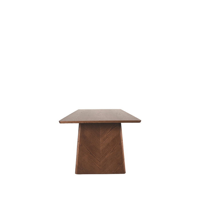 LABEL51 Eettafel Eetkamertafel Jule Walnoot Eiken 240 cm 240x100x75 cm-Eettafels-LABEL51
