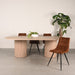 LABEL51 Eettafel Eetkamertafel Oliva Naturel Eiken 240 cm 240x120x75 cm-Eettafels-LABEL51