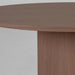 LABEL51 Eettafel Eetkamertafel Oliva Walnoot Eiken 130 cm Rond-Eettafels-LABEL51