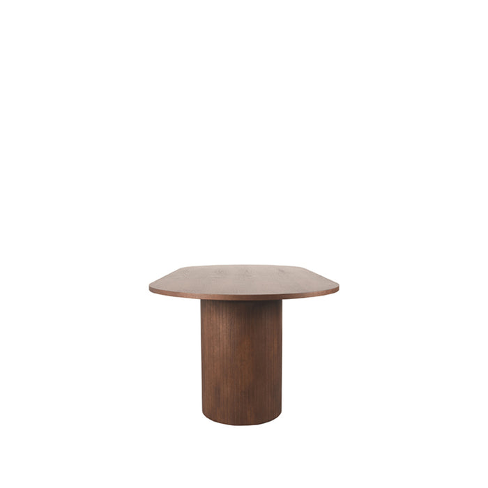 LABEL51 Eettafel Eetkamertafel Oliva Walnoot Eiken 240 cm 240x120x75 cm-Eettafels-LABEL51