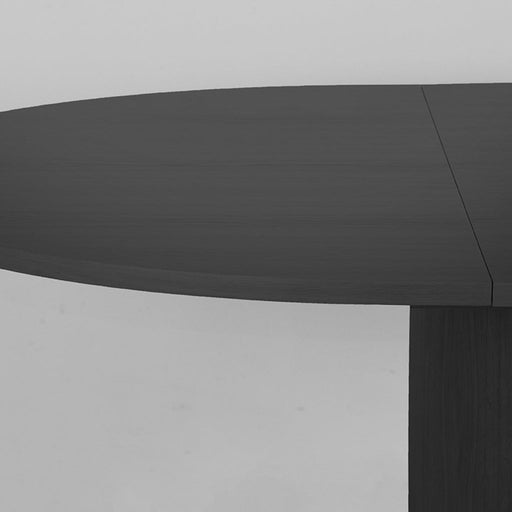 LABEL51 Eettafel Eetkamertafel Oliva Zwart Eiken 150-200 cm Uitschuifbaar-Eetkamertafels-LABEL51