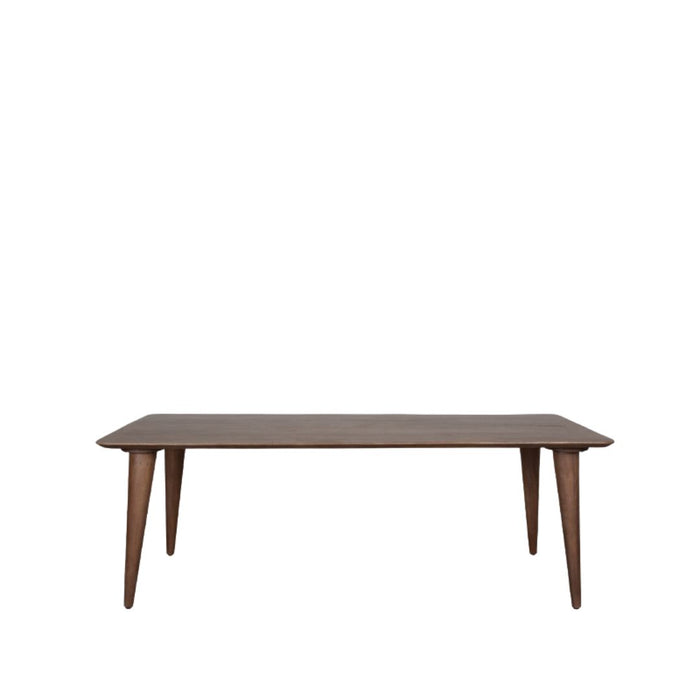 LABEL51 Eettafel Fly Espresso Mangohout 220x100x76 cm-Eetkamertafels-LABEL51