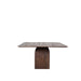 LABEL51 Eettafel Ingo Mangohout Espresso 140x140-Eettafels-LABEL51