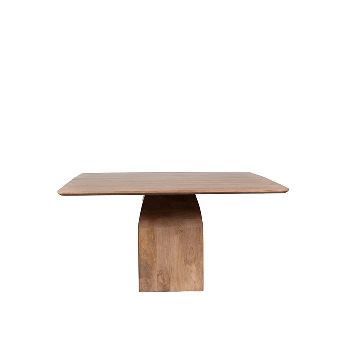 LABEL51 Eettafel Ingo Mangohout Nature Smooth 130x130-Eettafels-LABEL51