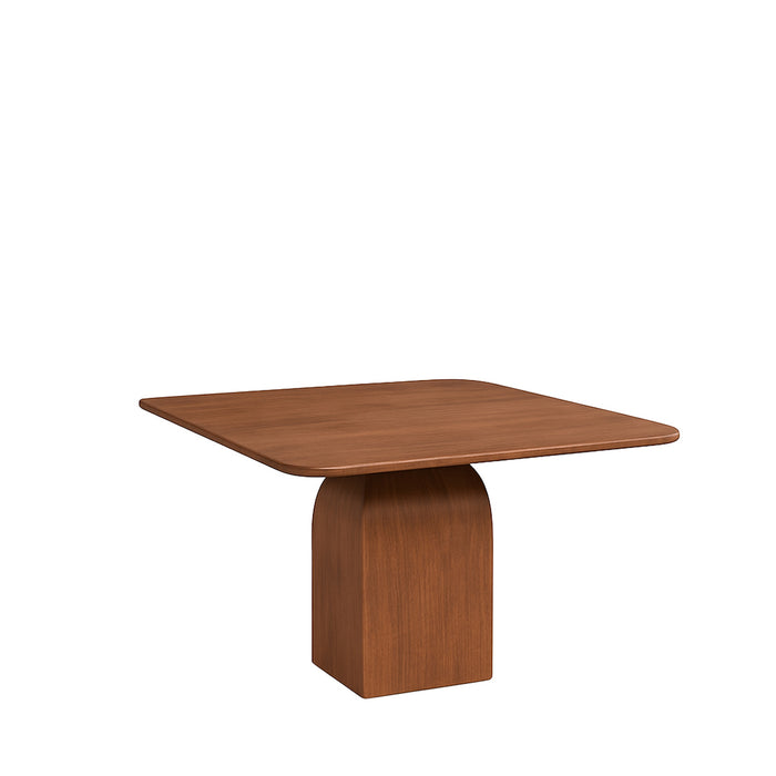 LABEL51 Eettafel Ingo Nature Smooth Mangohout 140x140x76 cm-Eetkamertafels-LABEL51