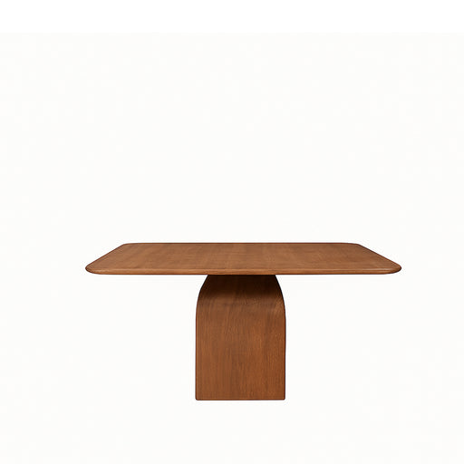 LABEL51 Eettafel Ingo Nature Smooth Mangohout 140x140x76 cm-Eetkamertafels-LABEL51