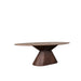 LABEL51 Eettafel Jagger Espresso Mangohout 200x110x76 cm-Eetkamertafels-LABEL51