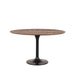 LABEL51 Eettafel Otto Espresso Mangohout Rond 130 cm-Eettafels-LABEL51