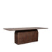 LABEL51 Eettafel Owen Espresso Mangohout 200x100x76 cm-Eetkamertafels-LABEL51
