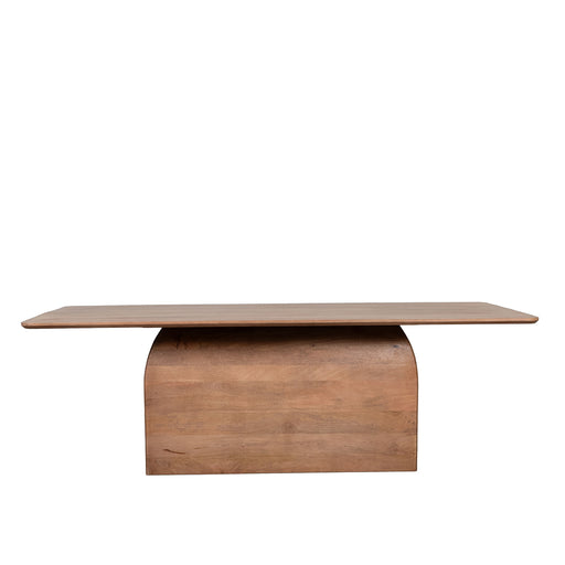 LABEL51 Eettafel Owen Nature Smooth Mangohout 230x100x76 cm-Eetkamertafels-LABEL51