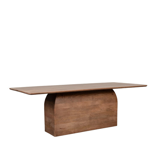 LABEL51 Eettafel Owen Nature Smooth Mangohout 230x100x76 cm-Eetkamertafels-LABEL51