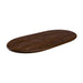 LABEL51 Eettafel Tafelblad Halve Cirkel Mangohout Espresso 200x100-Ovale tafelbladen-LABEL51