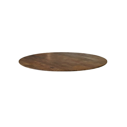 LABEL51 Eettafel Tafelblad Rond Mangohout Nature Smooth 120x120 18094435-Tafelbladen-LABEL51