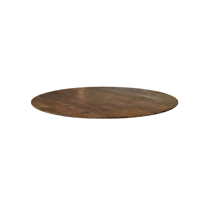 LABEL51 Eettafel Tafelblad Rond Mangohout Nature Smooth 120x120-Eettafels-LABEL51