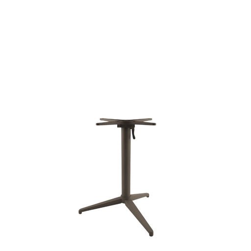 LABEL51 Eettafel Tafelpoot Vouwbaar Metaal Brons 64x64-Eettafels-LABEL51