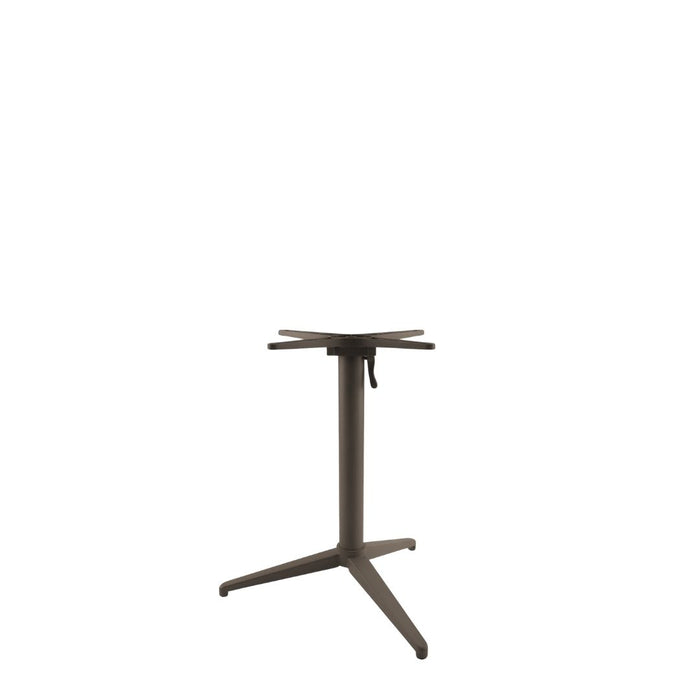 LABEL51 Eettafel Tafelpoot Vouwbaar Metaal Brons 64x64-Tafelpoten-LABEL51