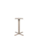 LABEL51 Eettafel X-Poot Metaal Taupe 50x50-Tafelpoten-LABEL51