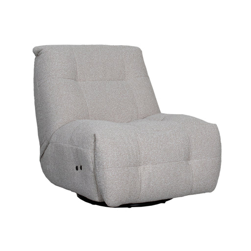 LABEL51 Elektrische Fauteuil Relax - Recharge - Naturel - Boucle - Draaibaar-Fauteuils-LABEL51