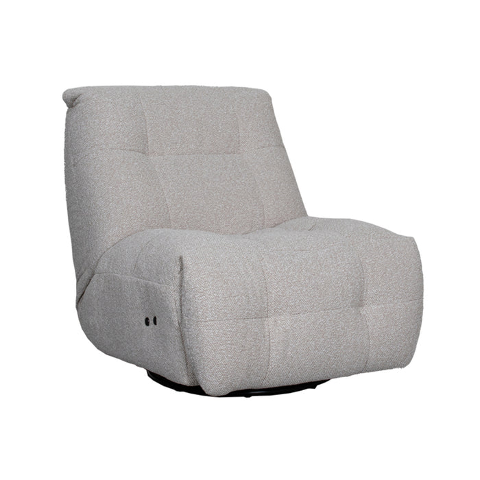 LABEL51 Elektrische Fauteuil Relax - Recharge - Naturel - Boucle - Draaibaar-Fauteuils-LABEL51