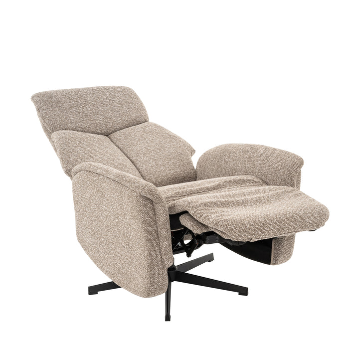 LABEL51 Fauteuil Aarhus - Mushroom - Boucle - 2-Motorig-Fauteuils-LABEL51