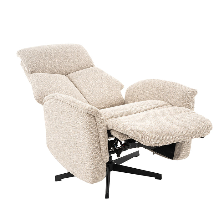 LABEL51 Fauteuil Aarhus - Naturel - Boucle - 2-Motorig-Fauteuils-LABEL51