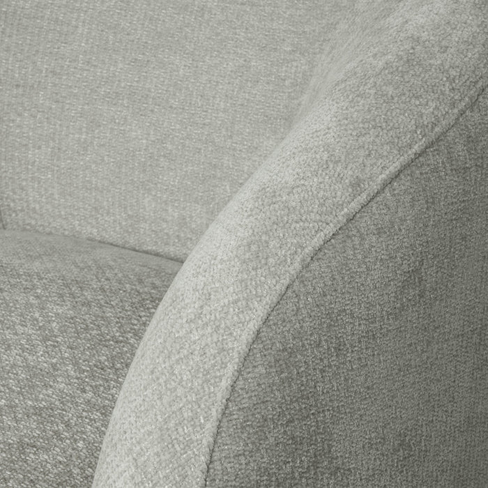 LABEL51 Fauteuil Alby Naturel Chenille 1-Zits 82x88x81 cm-Fauteuils-LABEL51