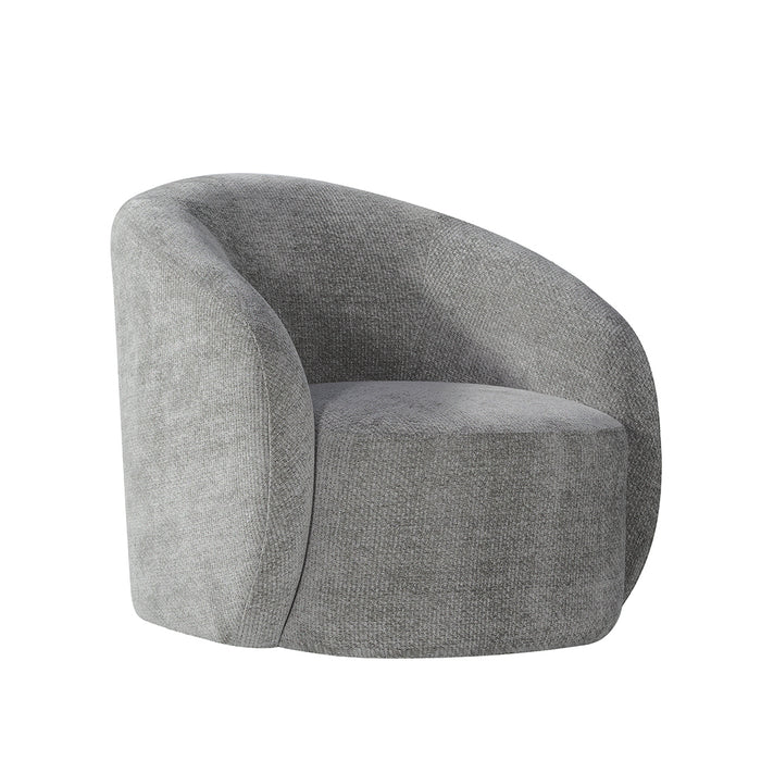 LABEL51 Sessel Alby – Stone – Chenille – 1-Sitzer