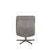 LABEL51 Fauteuil Alvar - Antraciet - Velvet - Incl. Hocker-Fauteuils-LABEL51