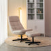 LABEL51 Fauteuil Alvar - Naturel - Boucle - Incl. Hocker-Poefs-LABEL51